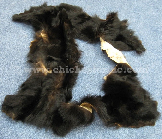 Black Bear Fur, Excellent Fly Tying Material
